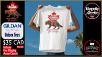 Image 1 of Team Canada- Wolverines of Unity White Tee