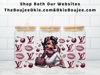 Betty Lou LV  Double Sided Uv Dtf Wrap NRB