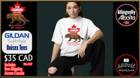Image 2 of Team Canada- Wolverines of Unity White Tee