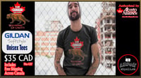 Image 2 of Team Canada- Wolverines of Unity- Black Tee