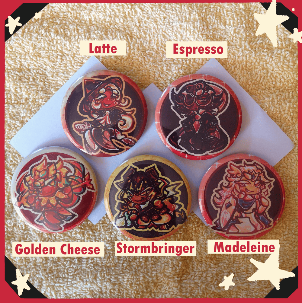 Image of COOKIE RUN KINGDOM PINS
