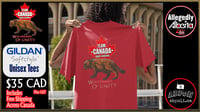 Image 1 of Team Canada- Wolverines of Unity Red Tee
