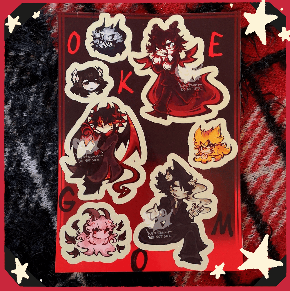 Image of OKEGOM STICKERS