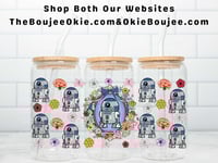 Star Wars R2D2 Double Sided Uv Dtf Wrap NRB