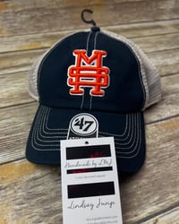 Image 1 of Mahomet Seymour Bulldogs Baseball 3D Unstructured Hat
