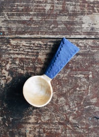 Image 2 of Handcarved cherry coffee scoop 