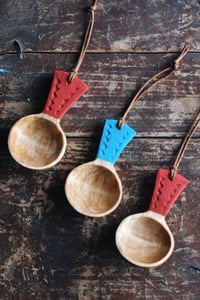 Image 2 of Spalted birch hanging coffee scoops