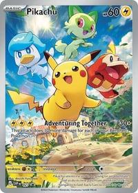 Pikachu - 027 - SV: Scarlet & Violet Promo Cards- Lightly Played