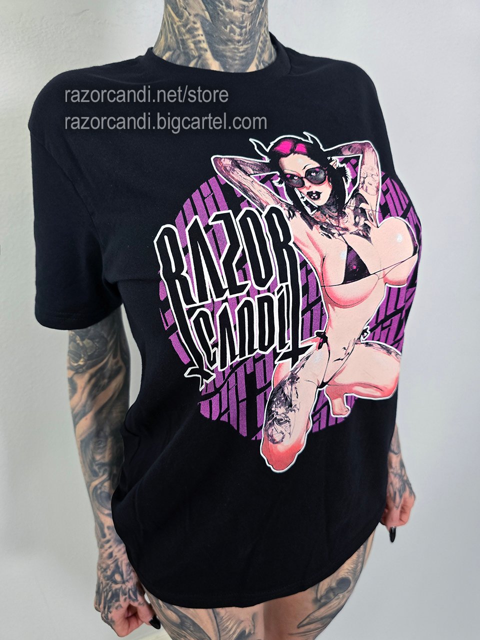 RazorCandi "Rekks" T-shirt FREE SHIPPING IN THE US