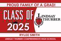 Image 3 of Proud Family of a Grad - Yard Sign 