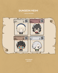 Image 2 of Dungeon Meshi Acrylic Keychain