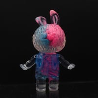 Image 6 of 1/2 Pink & Blue Brain Anatomical Glow in the Dark KewBuBu Resin Figure