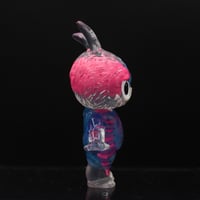 Image 7 of 1/2 Pink & Blue Brain Anatomical Glow in the Dark KewBuBu Resin Figure