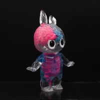 Image 8 of 1/2 Pink & Blue Brain Anatomical Glow in the Dark KewBuBu Resin Figure