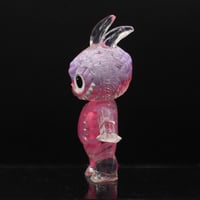 Image 5 of 1/2 Pink & Lilac Brain Anatomical Glow in the Dark KewBuBu Resin Figure
