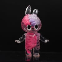 Image 2 of 1/2 Pink & Lilac Brain Anatomical Glow in the Dark KewBuBu Resin Figure