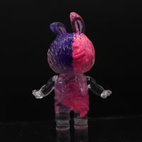 Image 6 of 1/2 Pink & Purple Brain Anatomical Glow in the Dark KewBuBu Resin Figure