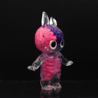 Image 8 of 1/2 Pink & Purple Brain Anatomical Glow in the Dark KewBuBu Resin Figure
