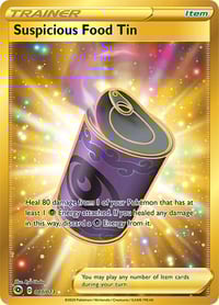 Suspicious Food Tin (Secret) - Champion's Path - Near Mint