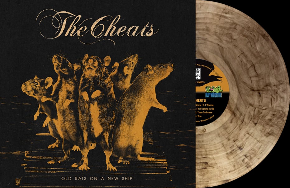 The Cheats "Old Rats On A New Ship" (Screaming Crow) PRE-ORDER