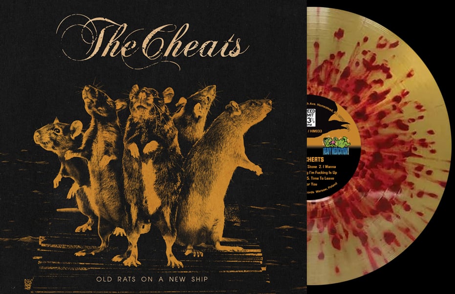 The Cheats "Old Rats On A New Ship" (Screaming Crow) PRE-ORDER