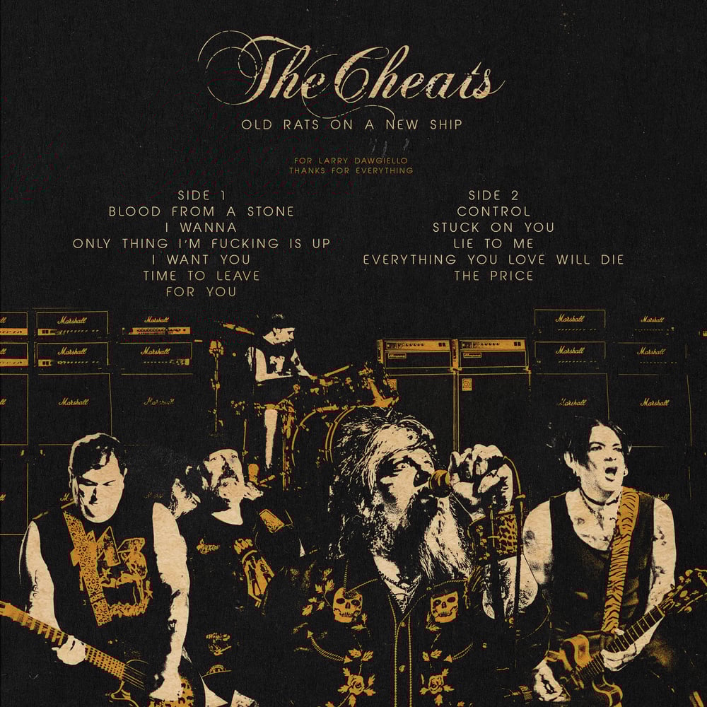 The Cheats "Old Rats On A New Ship" (Screaming Crow) PRE-ORDER