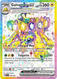 Galvantula ex - 159/142 - SV07: Stellar Crown- Lightly Played