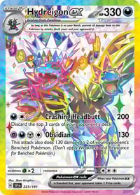 Hydreigon ex - 223/191 - SV08: Surging Sparks- Near Mint
