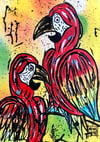Parrots Street Style Original by Steve McCracken