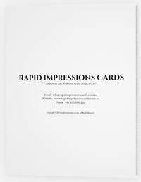 Image 2 of Miles (cards & envelopes) min order 50 cards