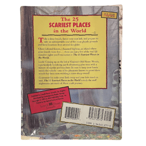 Image of Rare Sara Aldrete Signed Book – “The 25 Scariest Places in the World” 