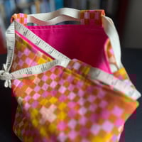 Image 3 of Granny Square Tabbed Drawstring