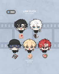 Image 1 of Link Click Cafe Acrylic Charms