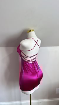 Image 4 of Thalia satin mini dres
