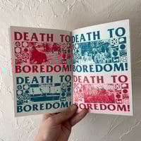 Image 6 of FOR THE BEAUTIFUL IDEA! riso zine and poster