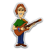 Image 3 of Cartoon Phil Stickers
