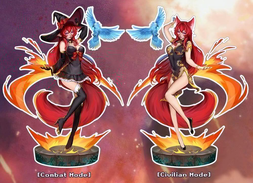 Image of 6" Acrylic Ravyn Stands