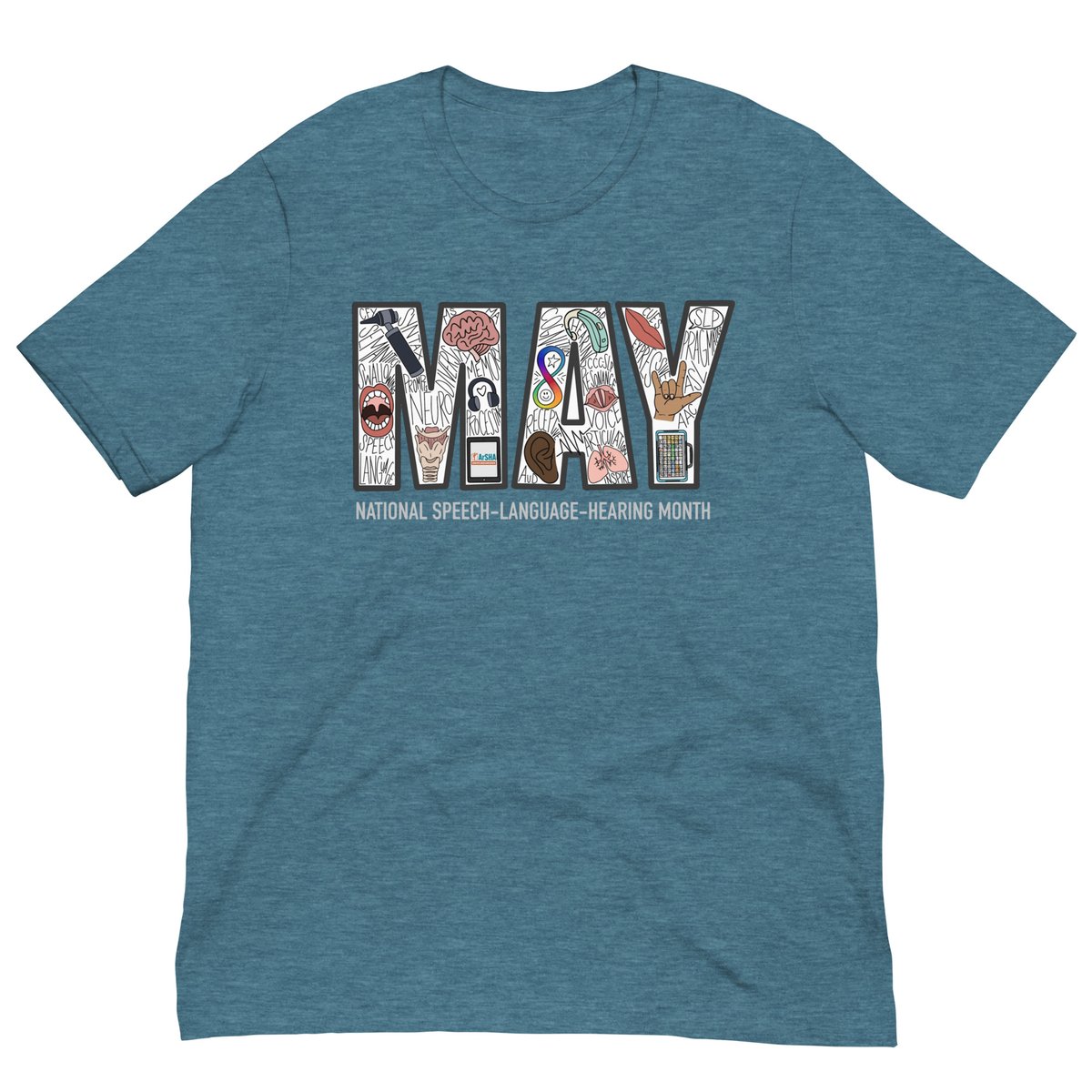 Image of ArSHA Speech-Language-Hearing Month T-Shirt