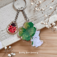 Image 2 of My Lucky Bug Keychain + Lanyard