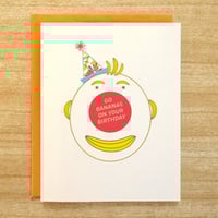 Image 1 of Bananas Birthday Card