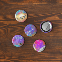 Image 4 of Set of Cosmix "Sol_Vecta_7" pin buttons
