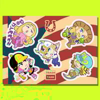 Steel Ball Run Sticker Sheet