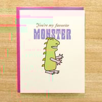 Image 1 of Monster Greeting Card