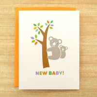 Image 1 of Koalas Greeting Card