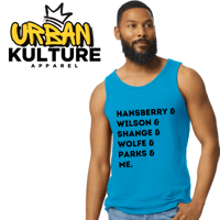 Black Playwright Legacy Tank in Teal
