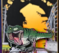 Image 4 of  Jurassic Park 3D Hand Crafted Wooden Wall Hanging Artwork