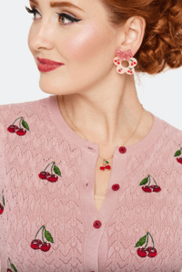 Image 4 of Mildred Cherry Cardigan