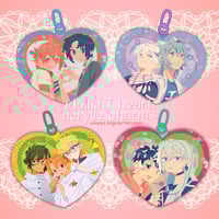 Idolish7 Heart Acrylic Charms 
