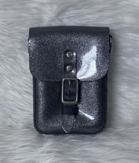 Image 1 of Belt Bag - Gunmetal Sparkle