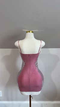 Image 4 of Catalina rhinestone mini dress